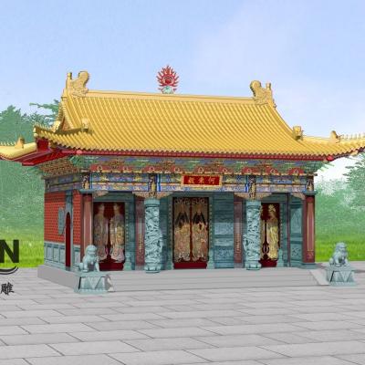 專業宗教建築3 D效果圖2026-03-20完成