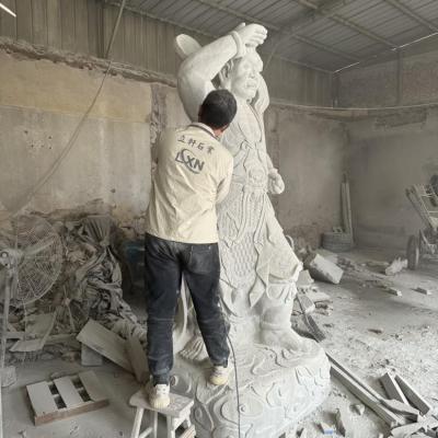 立軒公司展件 萬源青石雕製-千里眼 神像2026-02-27修飾序